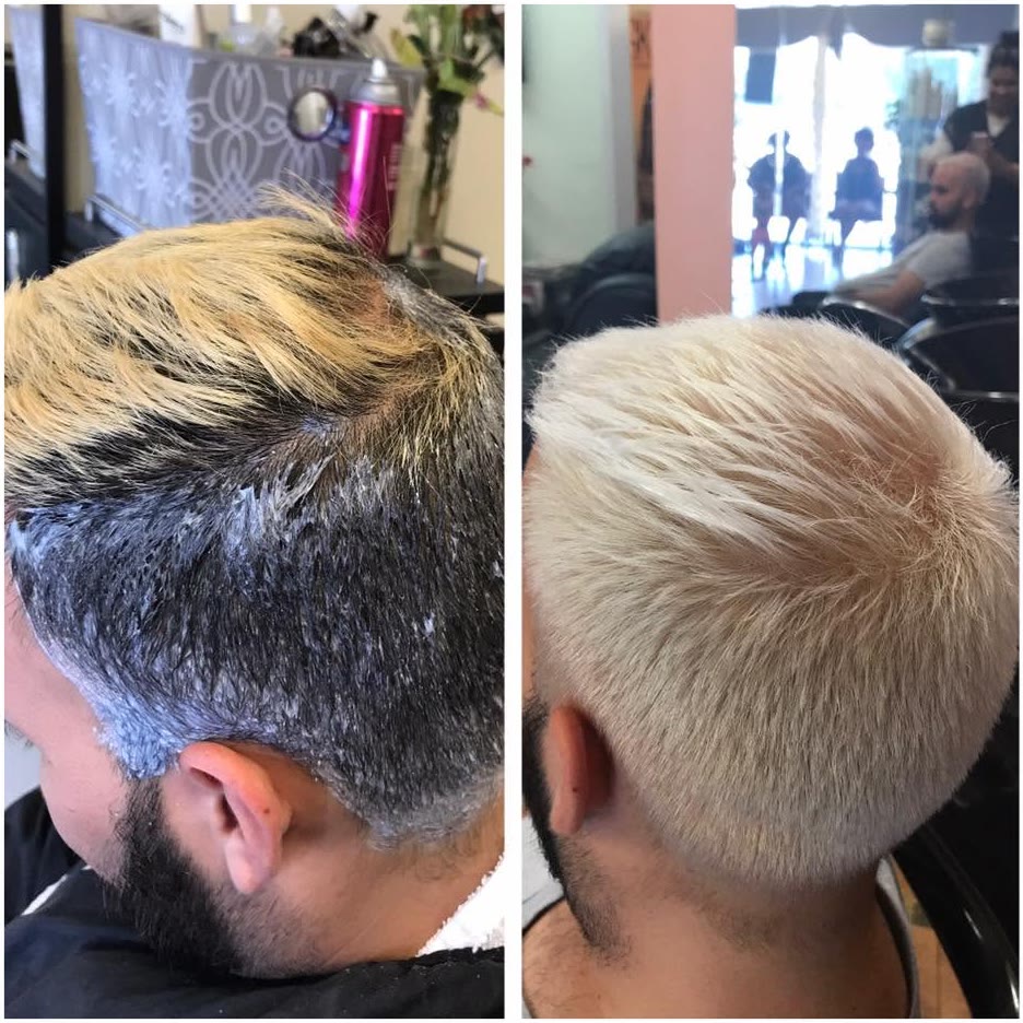 Corte con platino